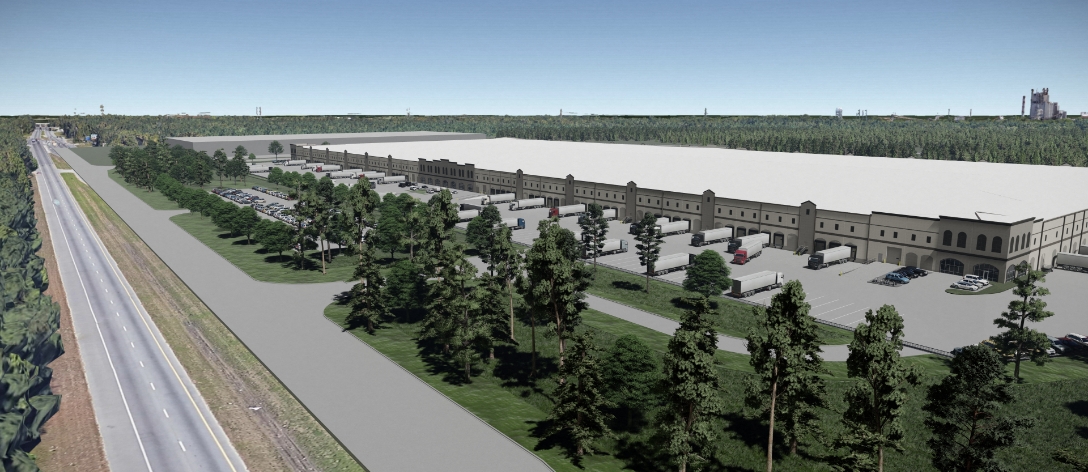 Port City Logistics rendering of 2020 expansion