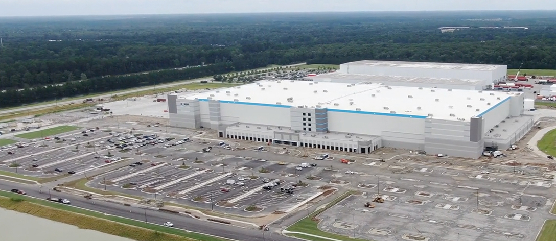 Amazon fulfillment center in Savannah